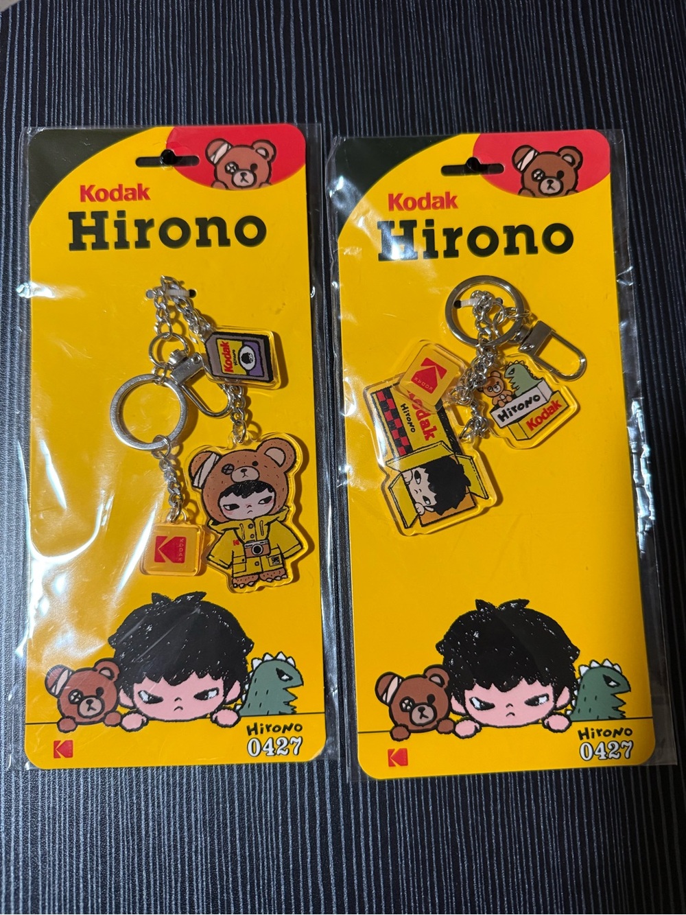 AUTHENTIC Asia Exclusive Hirono x Kodak Graphic Acrylic Key Ring